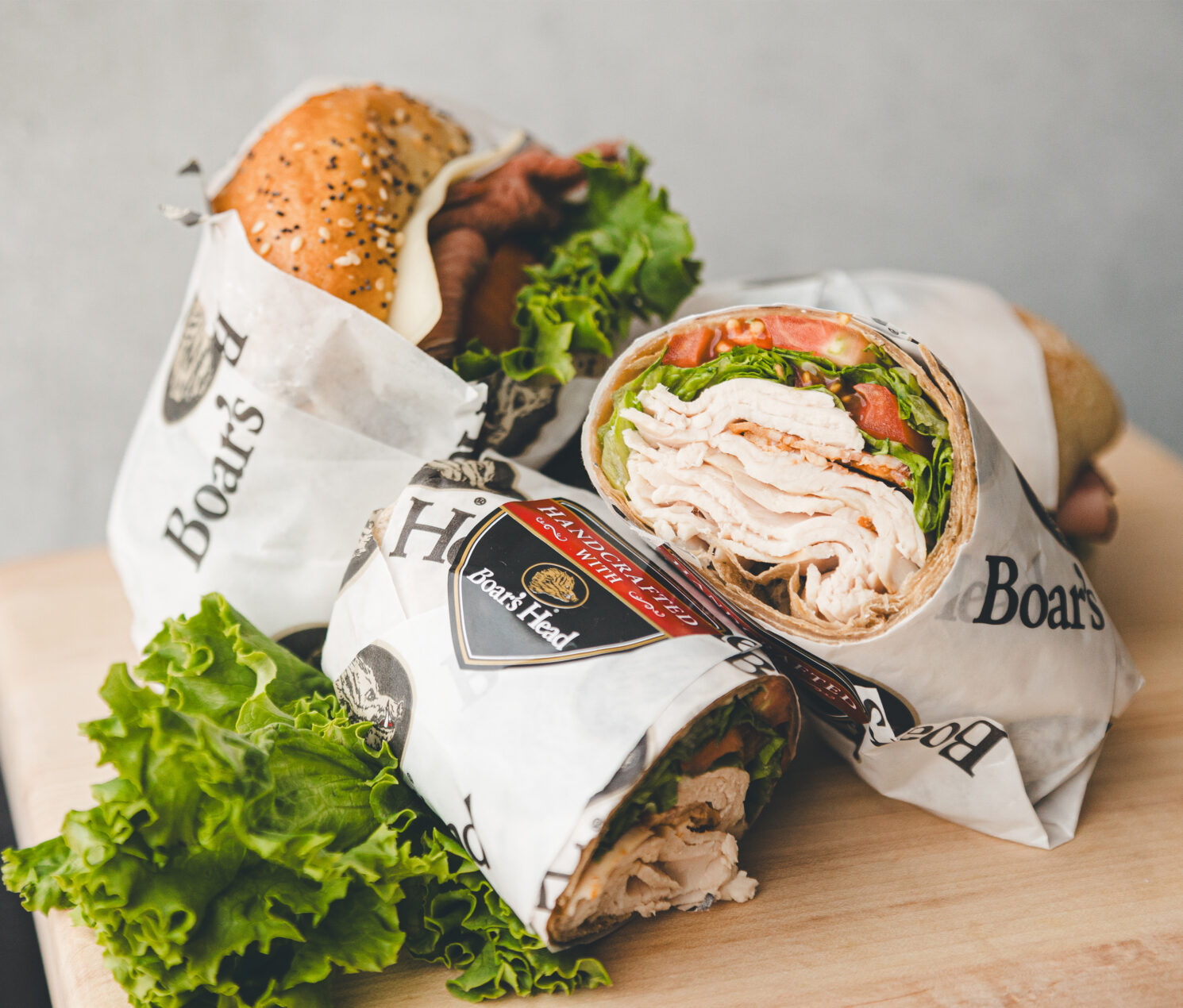 Boars Head sandwiches