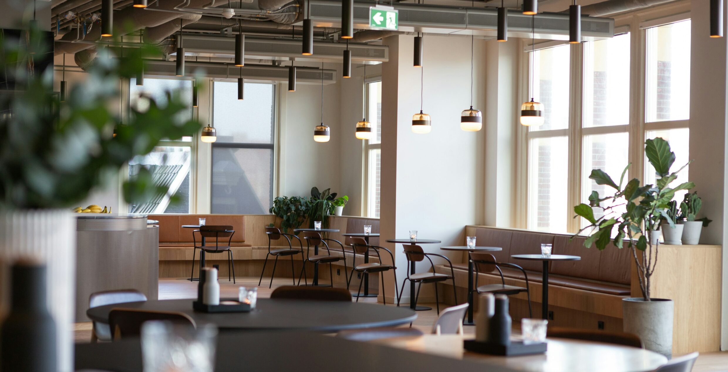 Modern Office Cafeteria